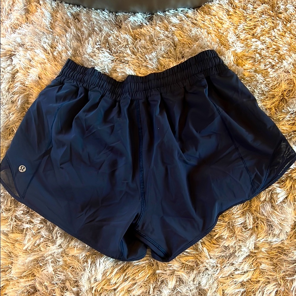 Navy Blue Lululemon Shorts 2.5”